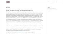 Desktop Screenshot of edsb.ch