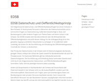 Tablet Screenshot of edsb.ch